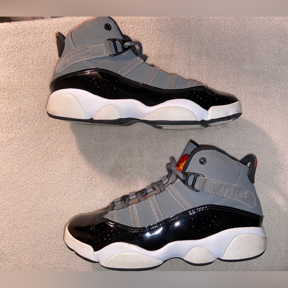 Air Jordan six 6 rings grey GS 3y - Picture 1 of 5